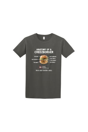 Billy Goat Tavern Anatomy of a Cheezborger T-Shirt